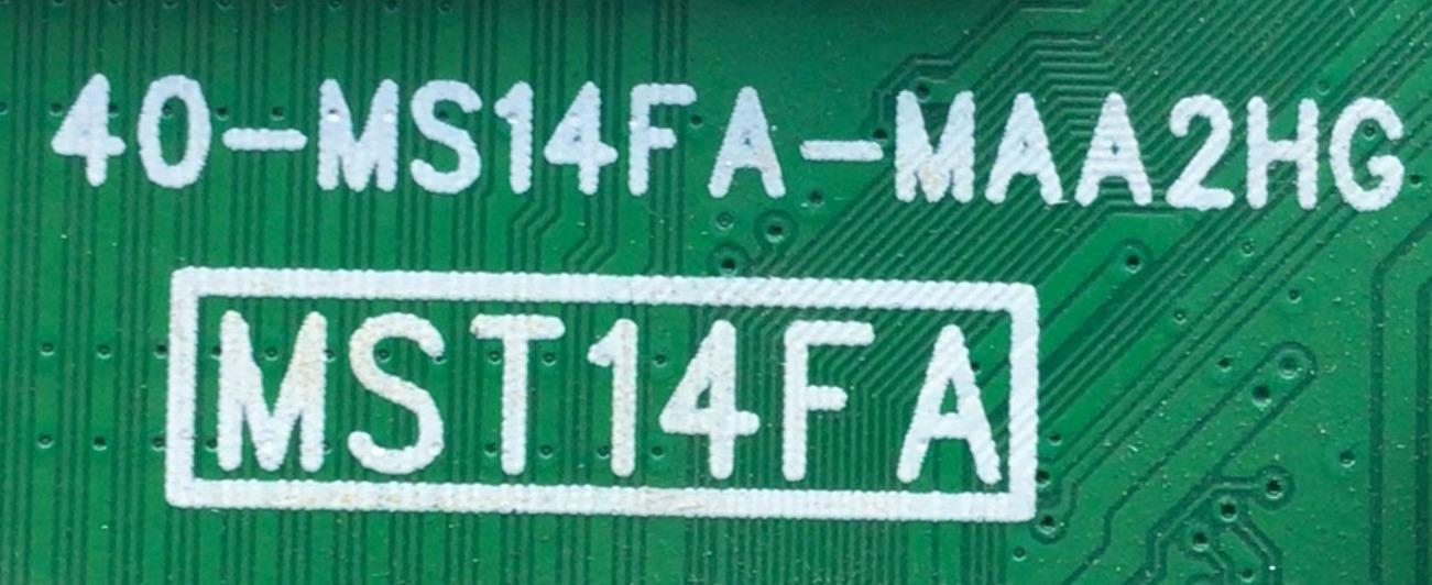 KIT DE TARJETAS PARA TV TCL / MAIN SVSMST1418-MA200AA / 40-MS14FA-MAA2HG / V8-ST14K01-LF1V2033 / FUENTE 81-PBE032-M95 / PLE56-1A / CQC0900103230 / MODELO 32S327 - Imagen 2